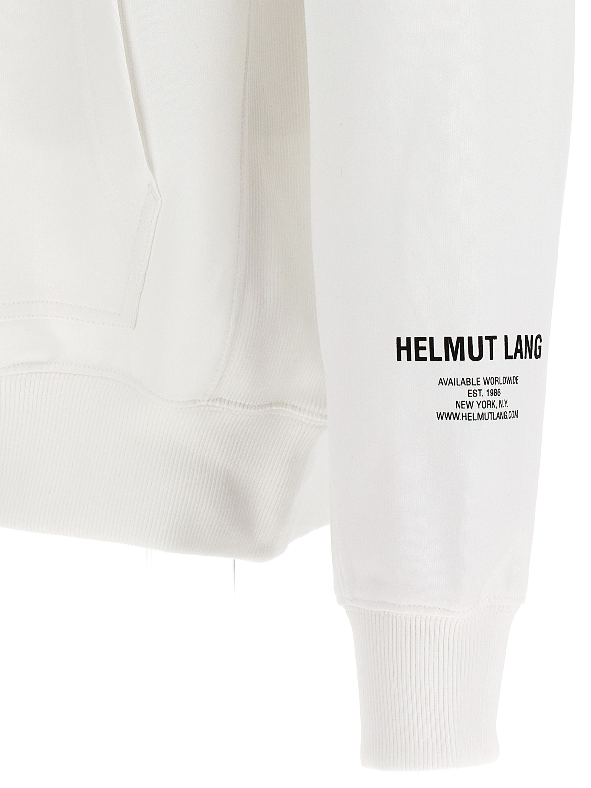 Shop Helmut Lang Photo 2 Hoodie In White
