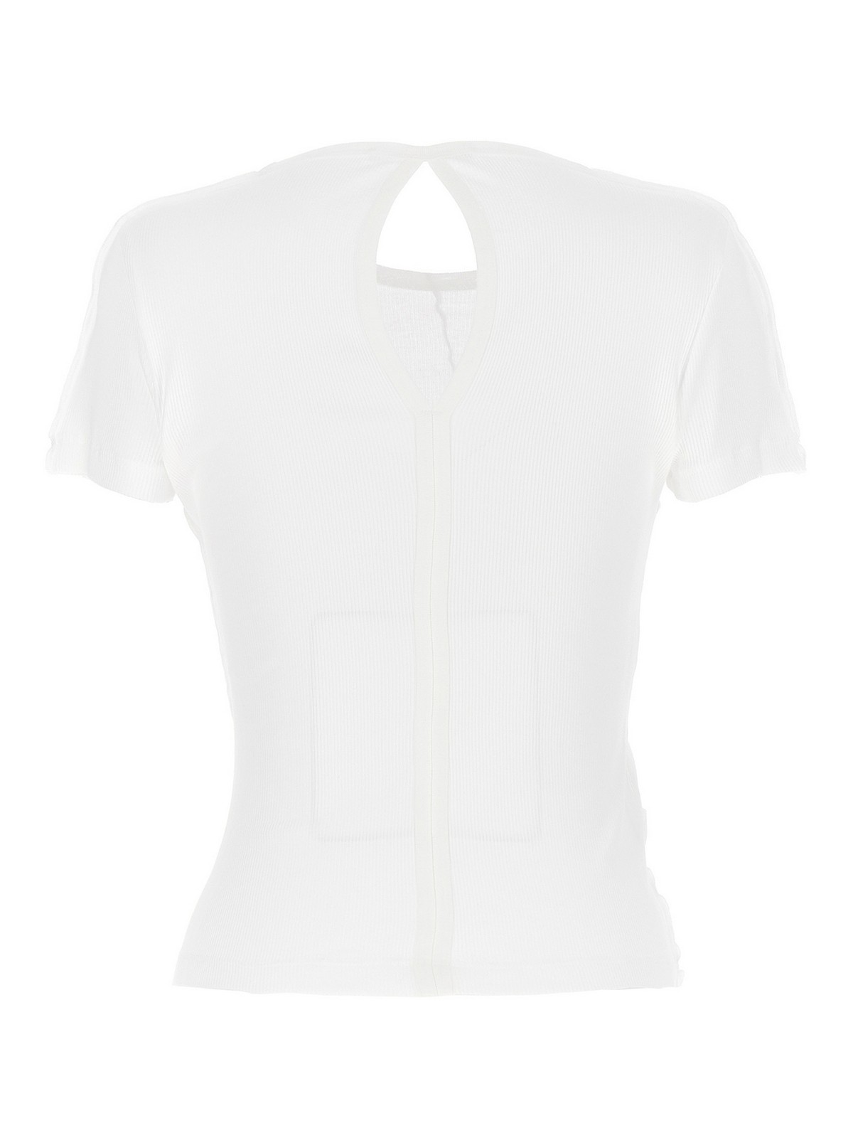 Shop Helmut Lang Camiseta - Blanco In White