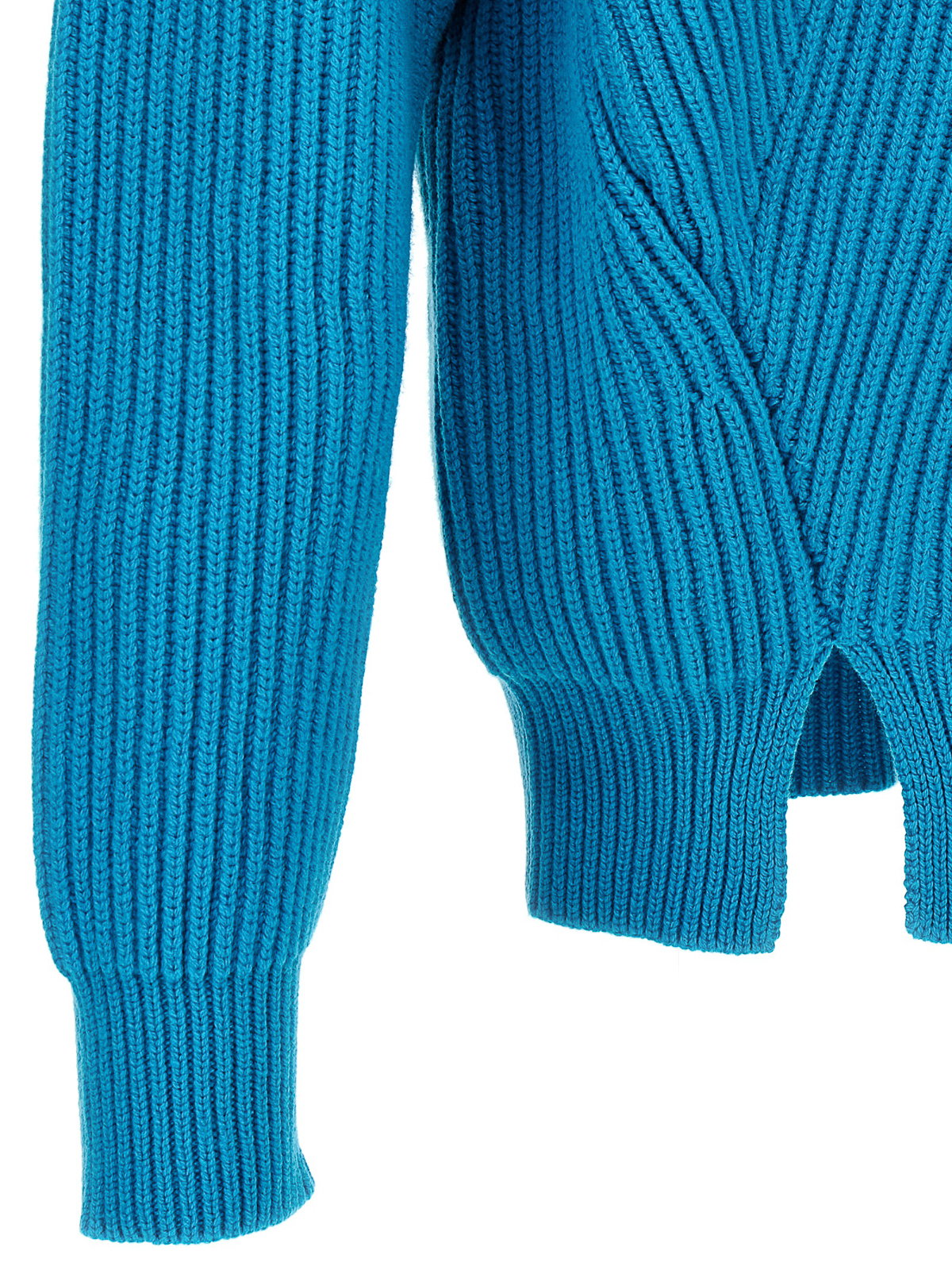 Shop Jil Sander Wool Sweater In Azul Claro
