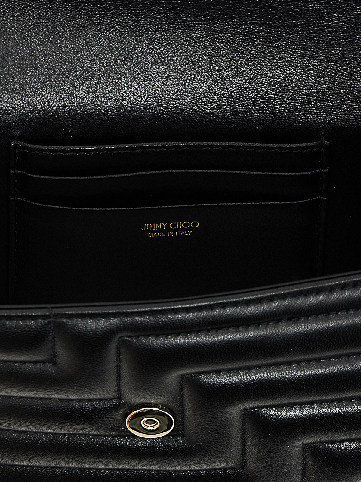 Jimmy Choo Bohemia crossbody bag - Black|BOHEMIANBABLACKLIGHTGOLD