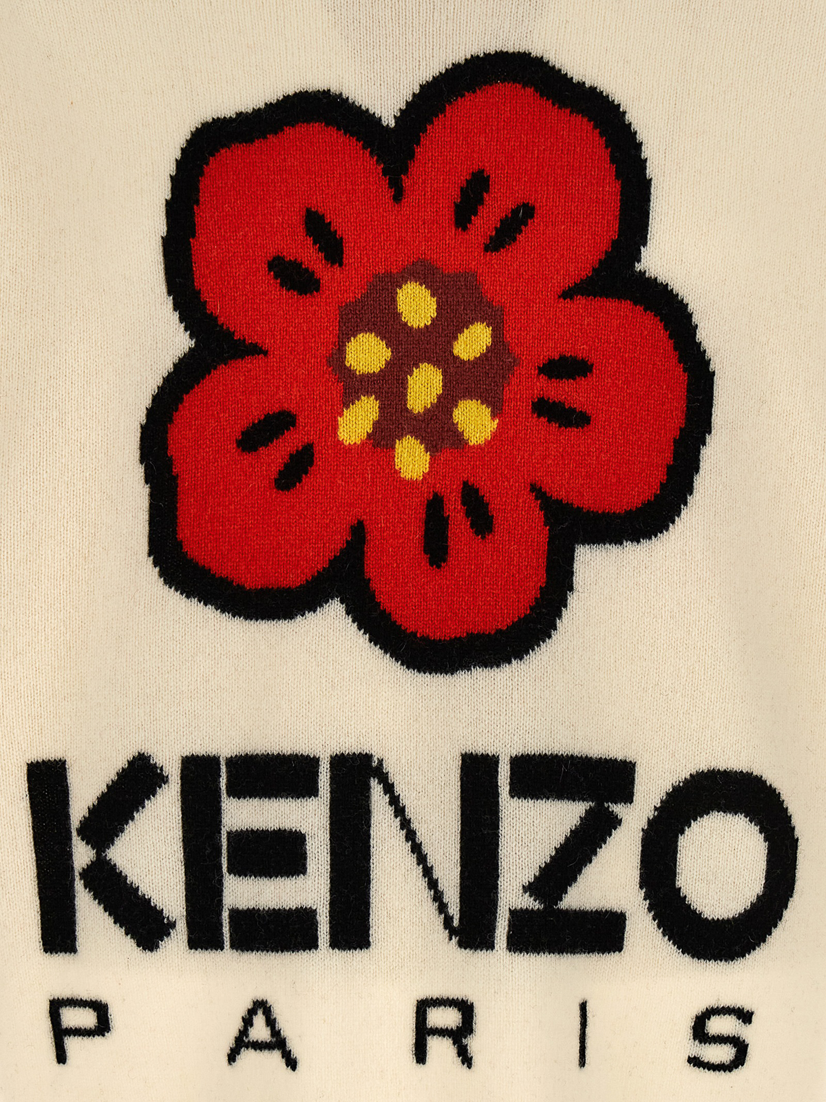 Shop Kenzo Suéter Cuello Redondo - Blanco In White