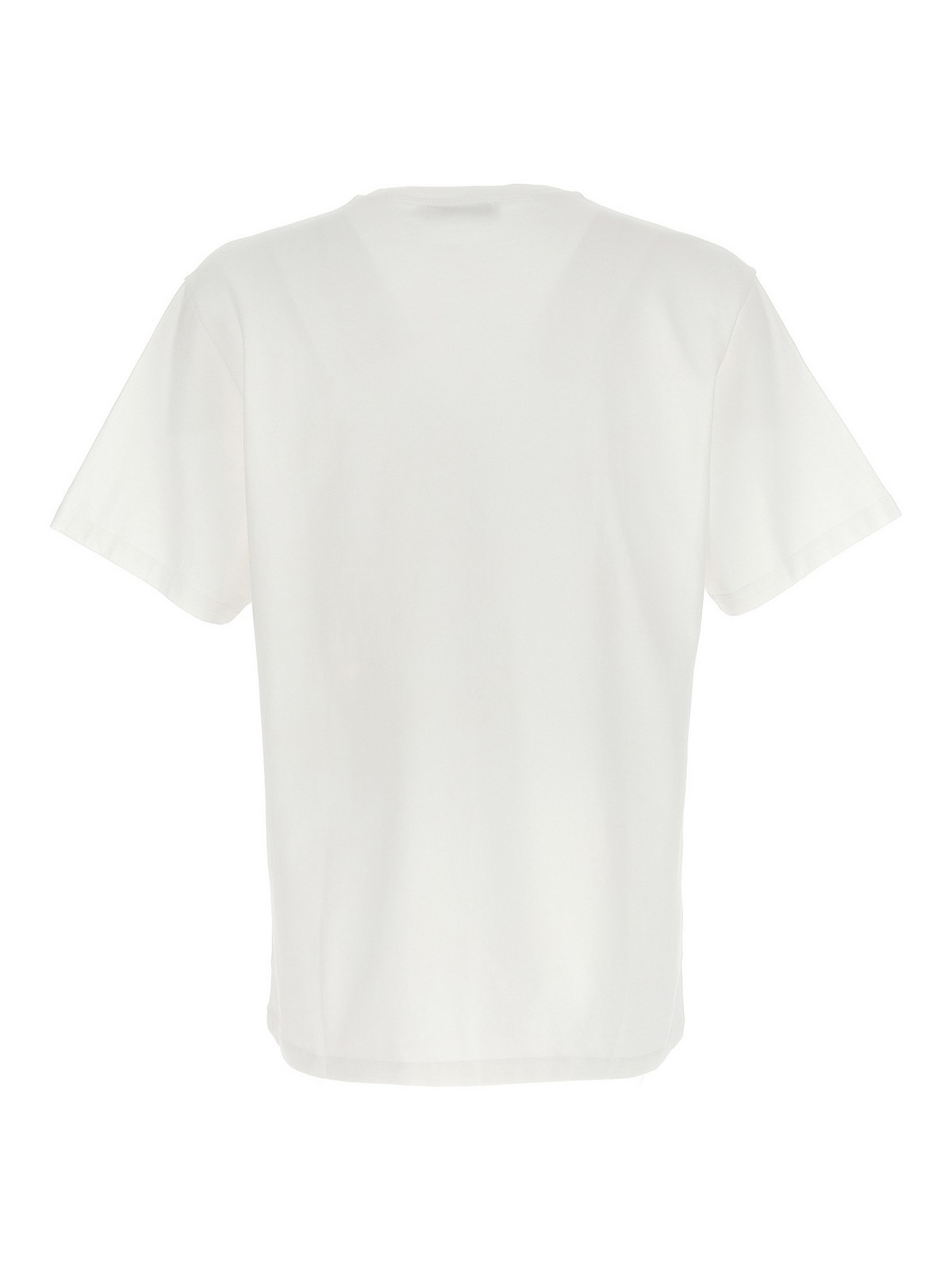 Shop Maison Kitsuné Printed T-shirt In White