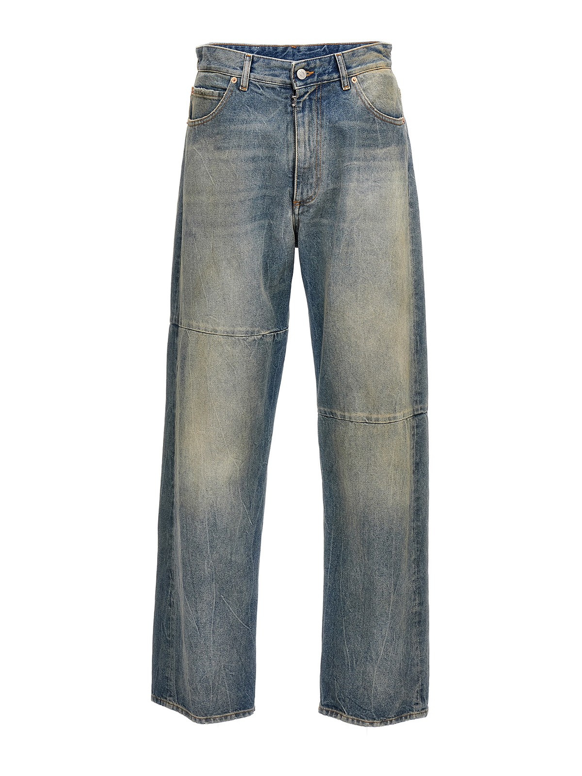 MM6 Maison Margiela ストレートジーンズ - ライトブルー