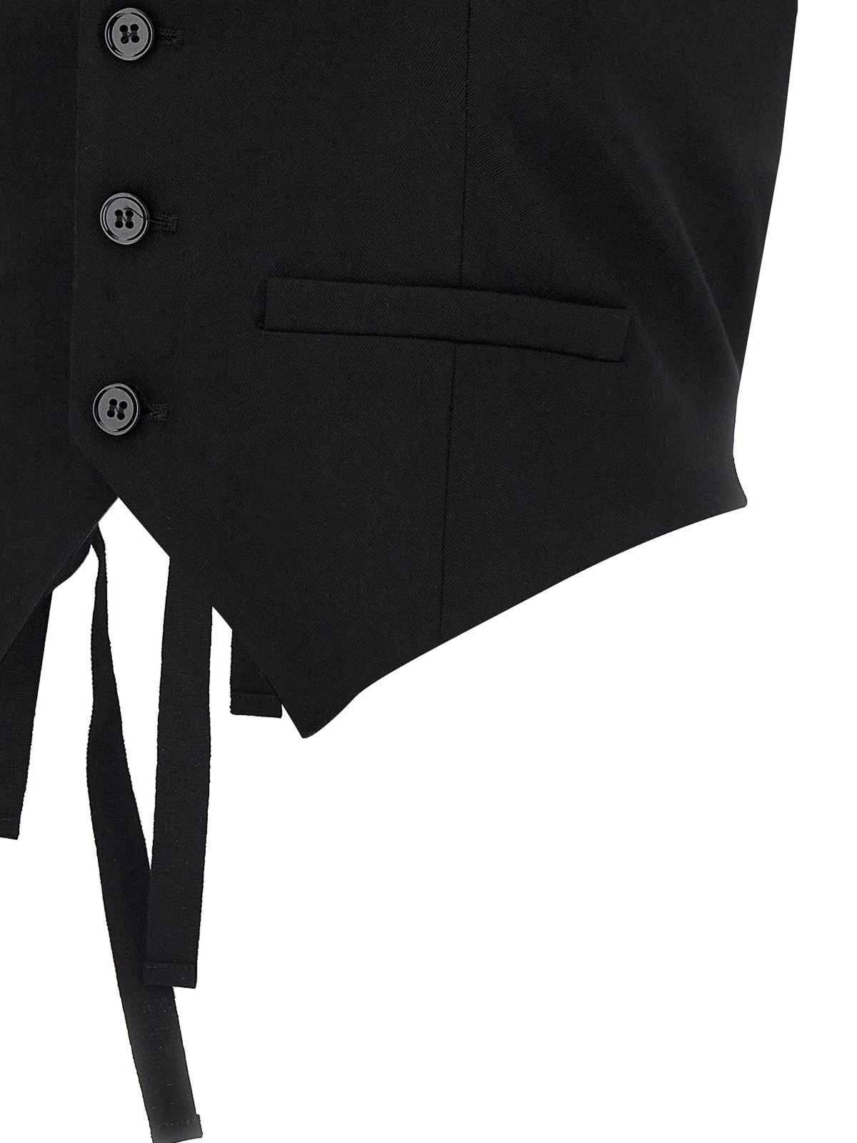 MM6 Maison Margiela ブラックタンクトップ MM6 エムエムシックス メゾンマルジェラ タンクトップ S52NL0067