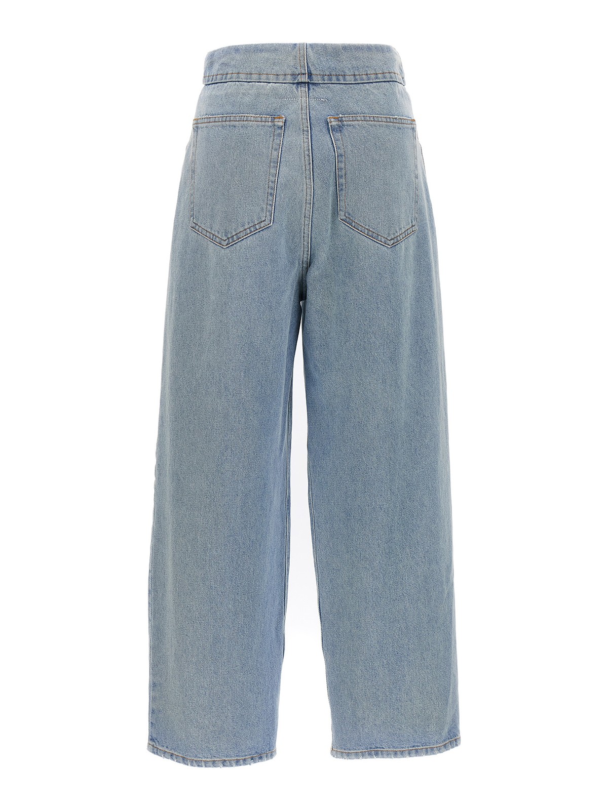 MM6 Maison Margiela ストレートジーンズ - ライトブルー 