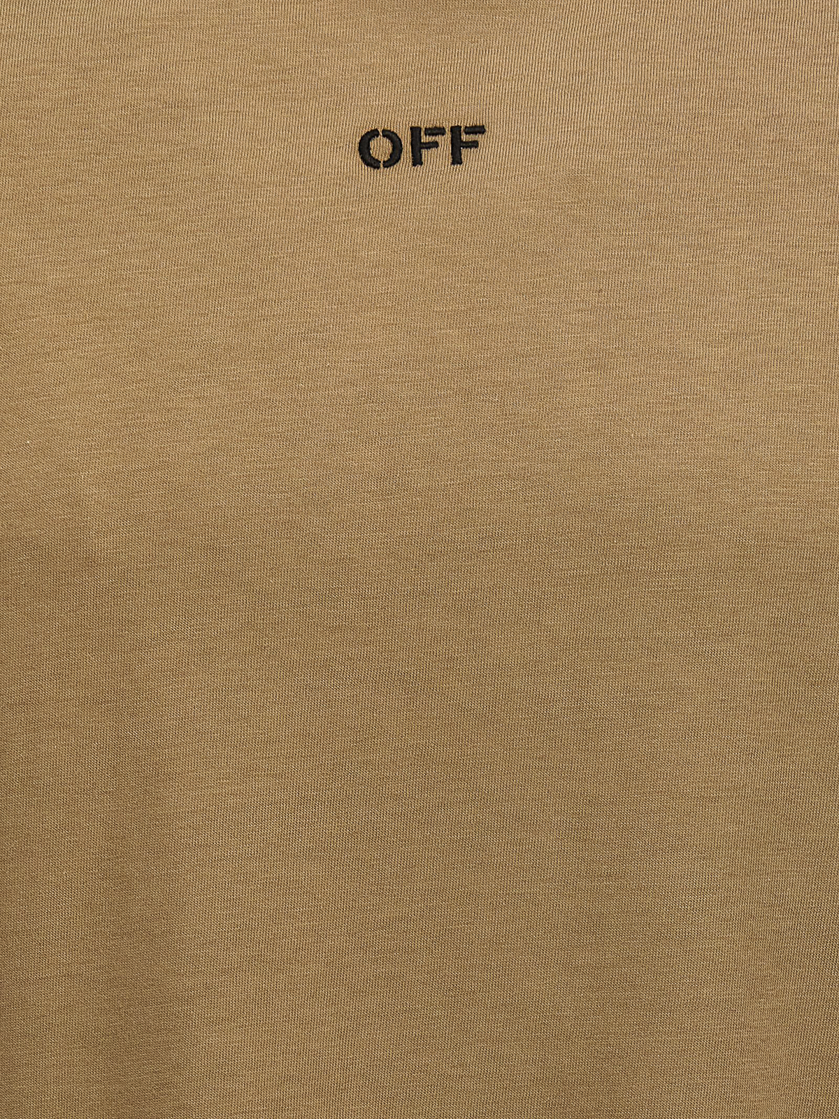 Shop Off-white T-shirt Off Stitch In Verde