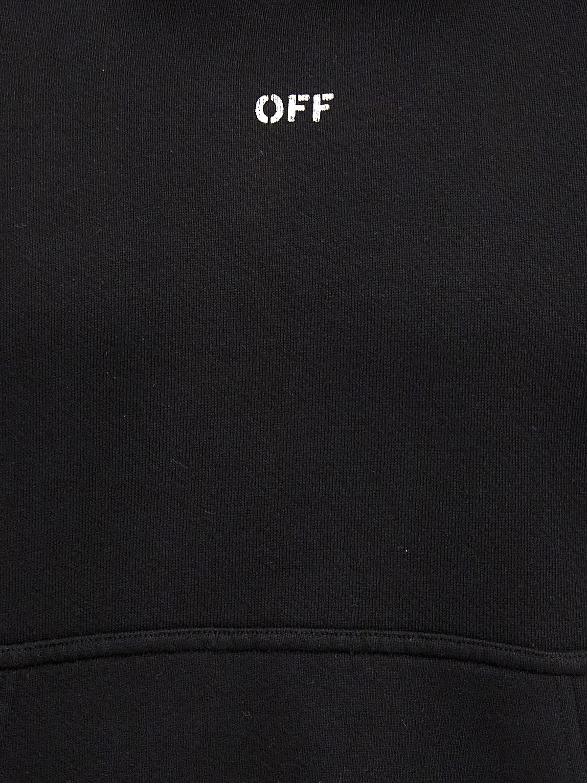 ★Off-White★ OFF STAMP SKATE HOOD BLACK OMBB085F23FLE001100 Off-White off stamp skate hoodie - Black | OMBB085F23FLE001100