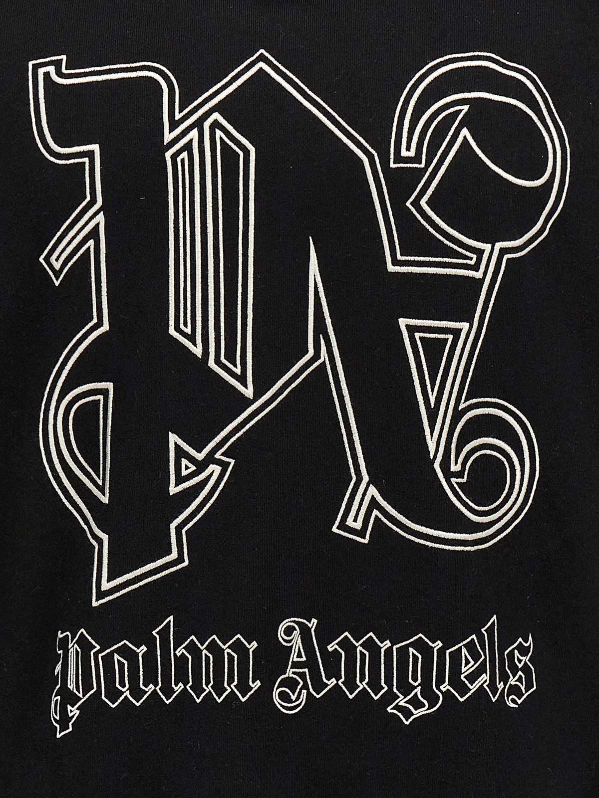 Shop Palm Angels Sudadera - Blanco In White