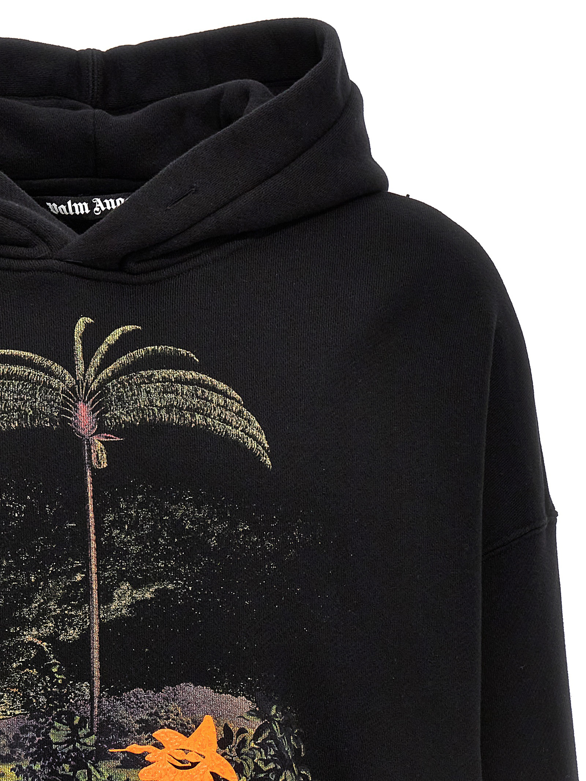 Shop Palm Angels Enzo From The Tropics Hoodie In Negro