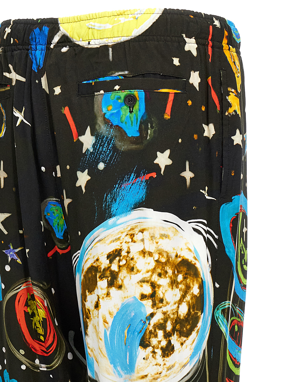 Shop Palm Angels Starry Night Pants In Multicolour
