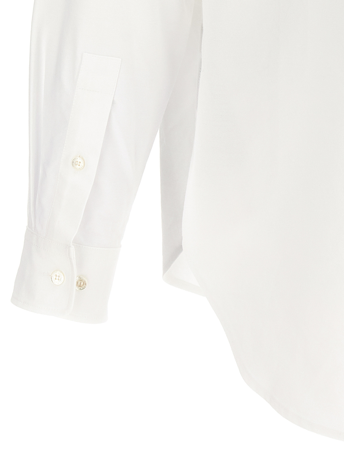Shop Palm Angels Sartorial Tape Shirt In Blanco