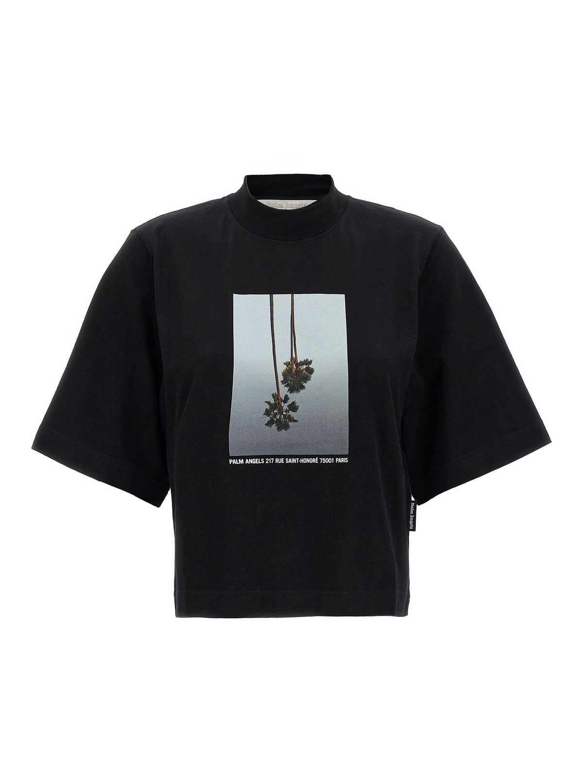 Shop Palm Angels Mirage T-shirt In Black