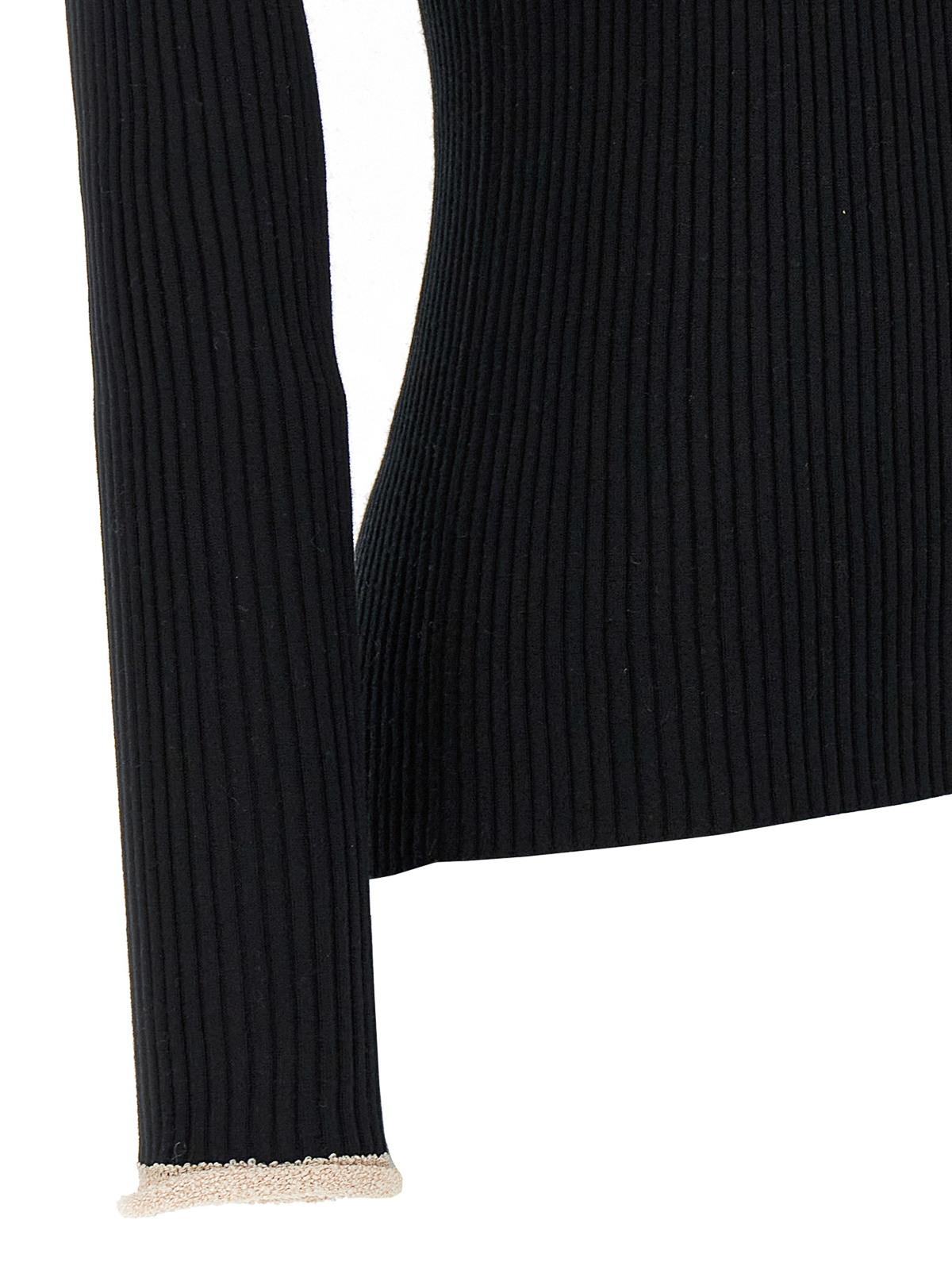 Shop Proenza Schouler Ribbed Sweater In Black