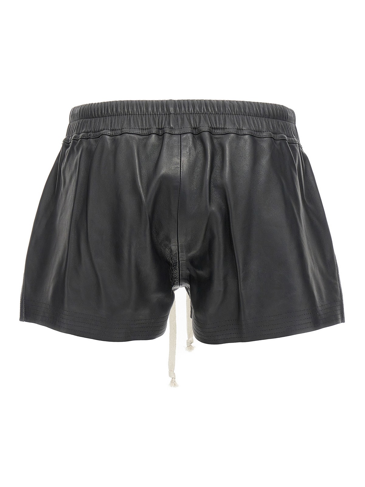 Rick Owens Fog Boxers Mini Shorts in Black