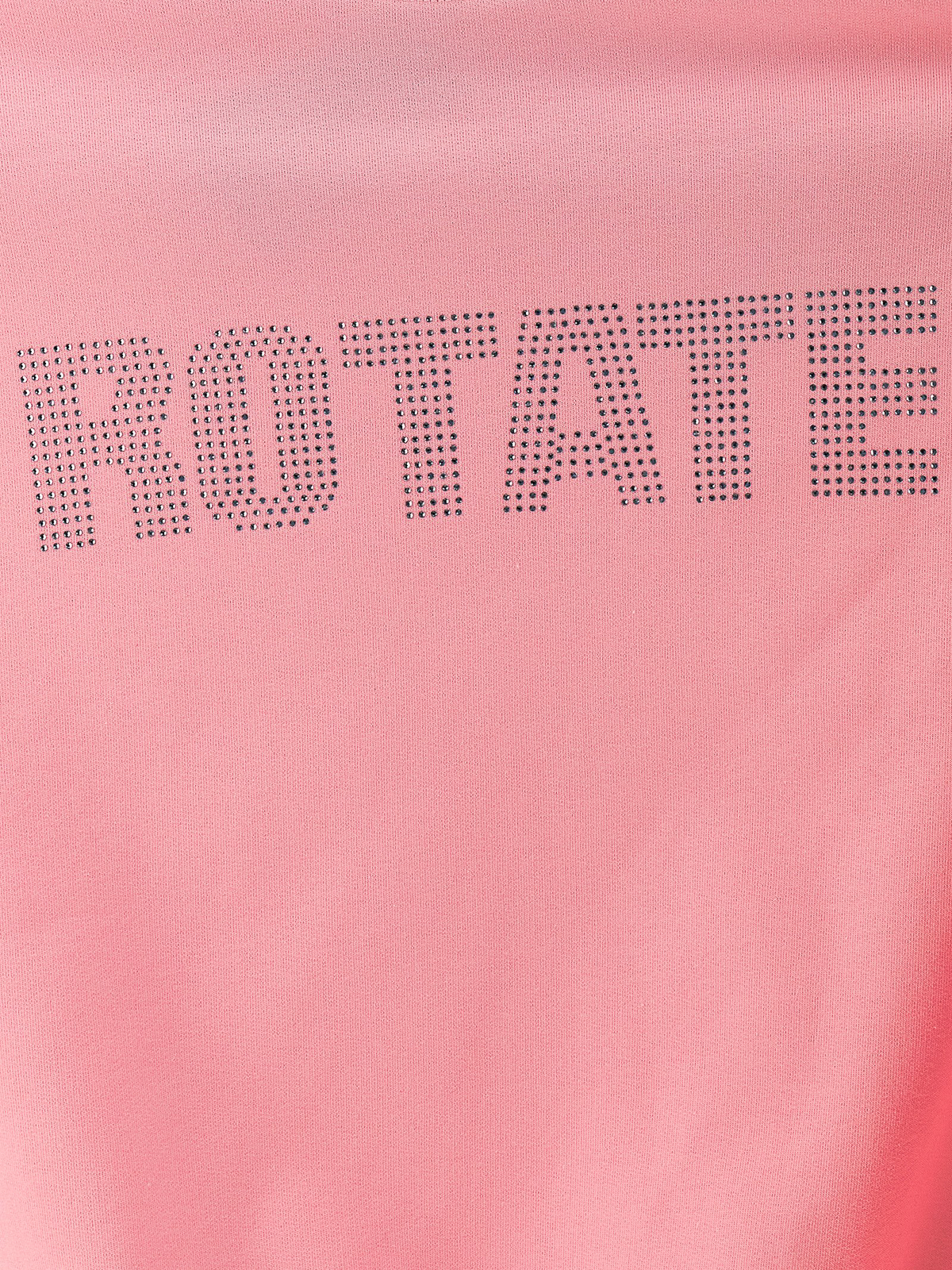 Shop Rotate Birger Christensen Sunday Capsule Logo Sweatshirt In Nude & Neutrals