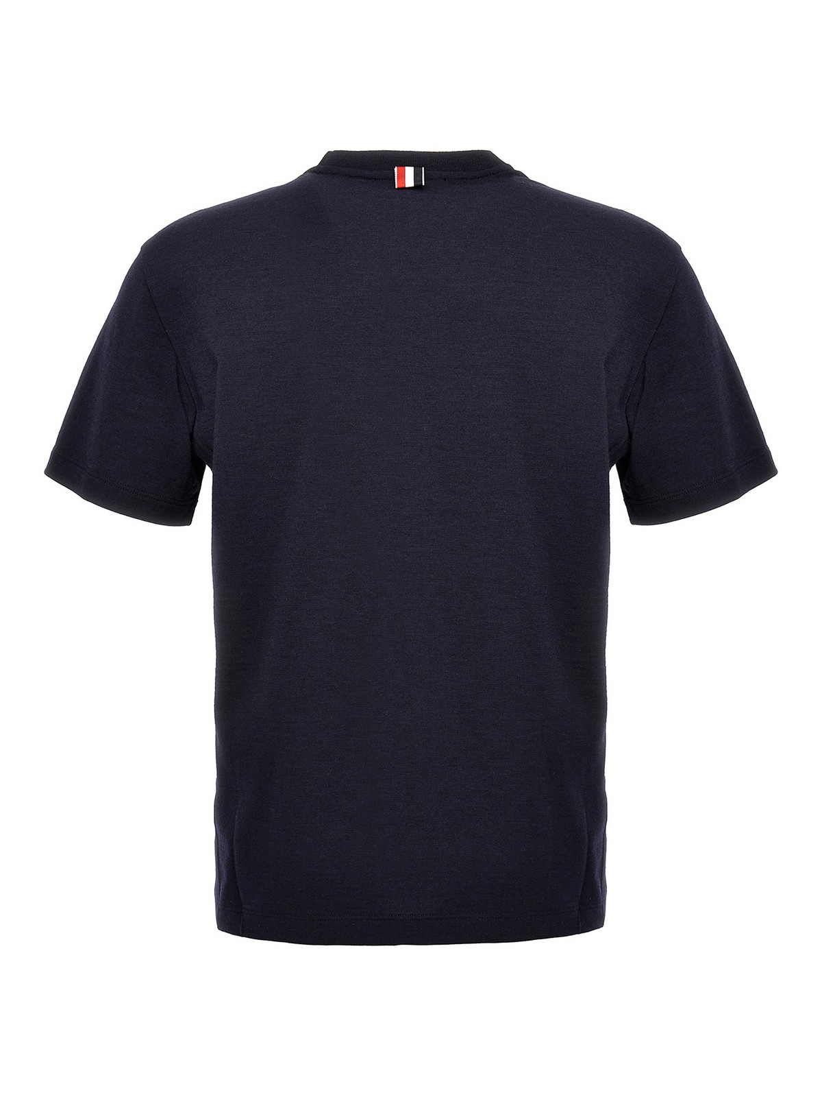 Tシャツ・カットソー THOM BROWNE Men T-shirt Blue MJS218AJ0084 415 Tシャツ・カットソー THOM BROWNE Men T-shirt Blue