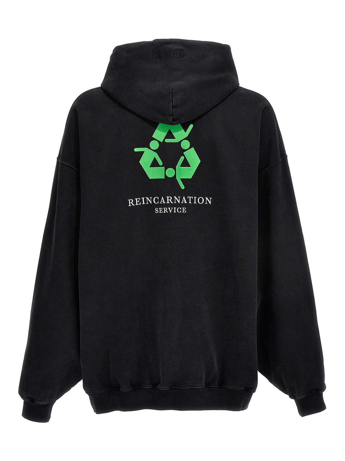 Vetements Not doing shit today hoodie|UE54HD180BWASHEDBLACK