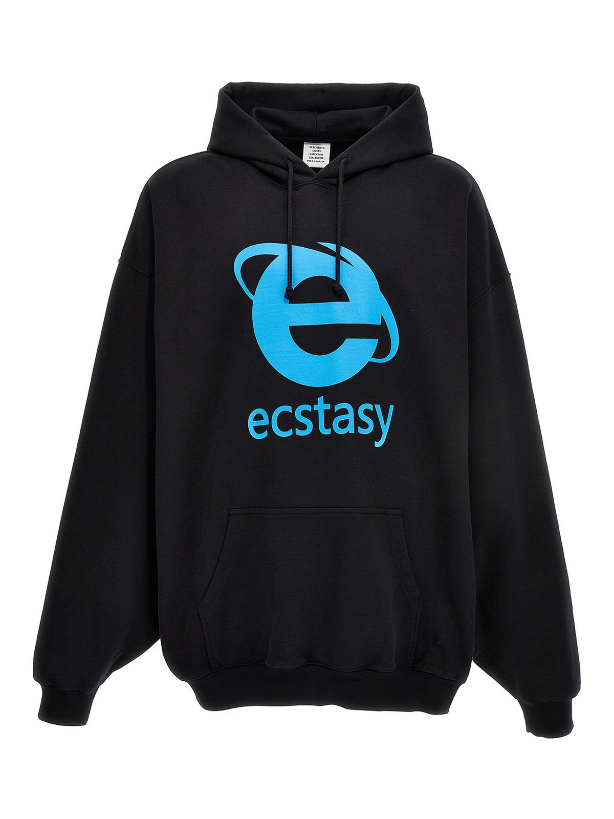 Sweatshirts & Sweaters Vetements - Ecstasy hoodie - UE54HD320BBLACK