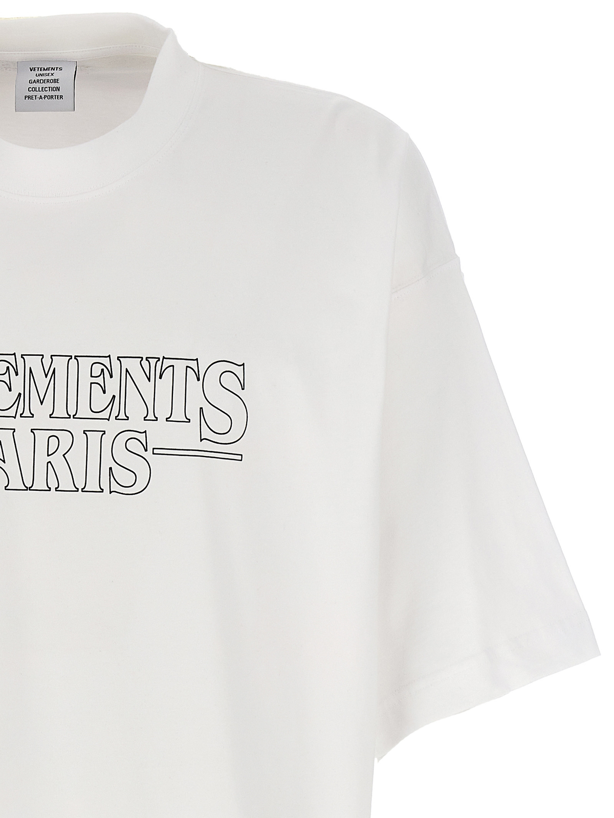 Shop Vetements Camiseta - Blanco