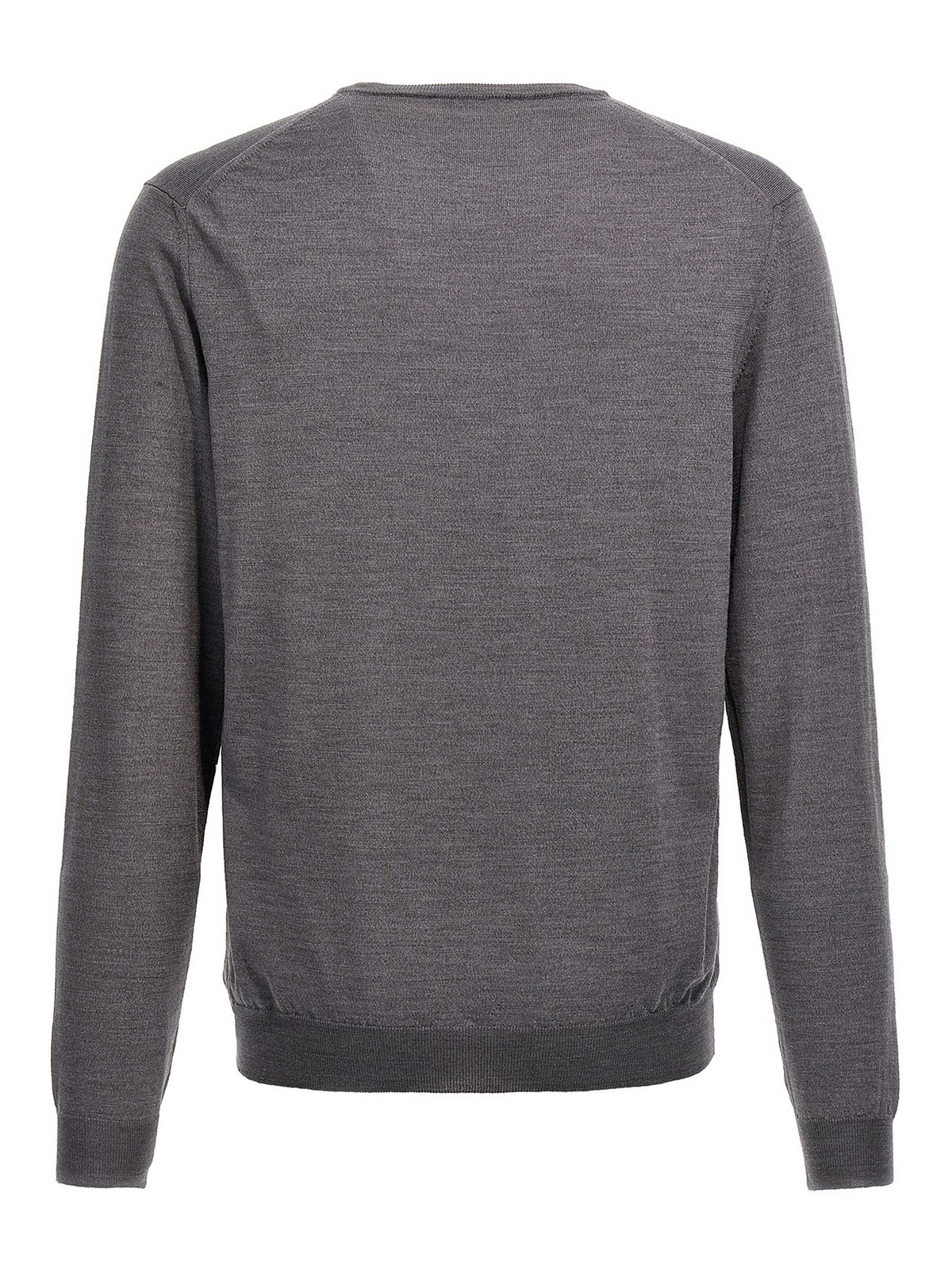 Shop Zanone Flew Wool Sweater In Grey