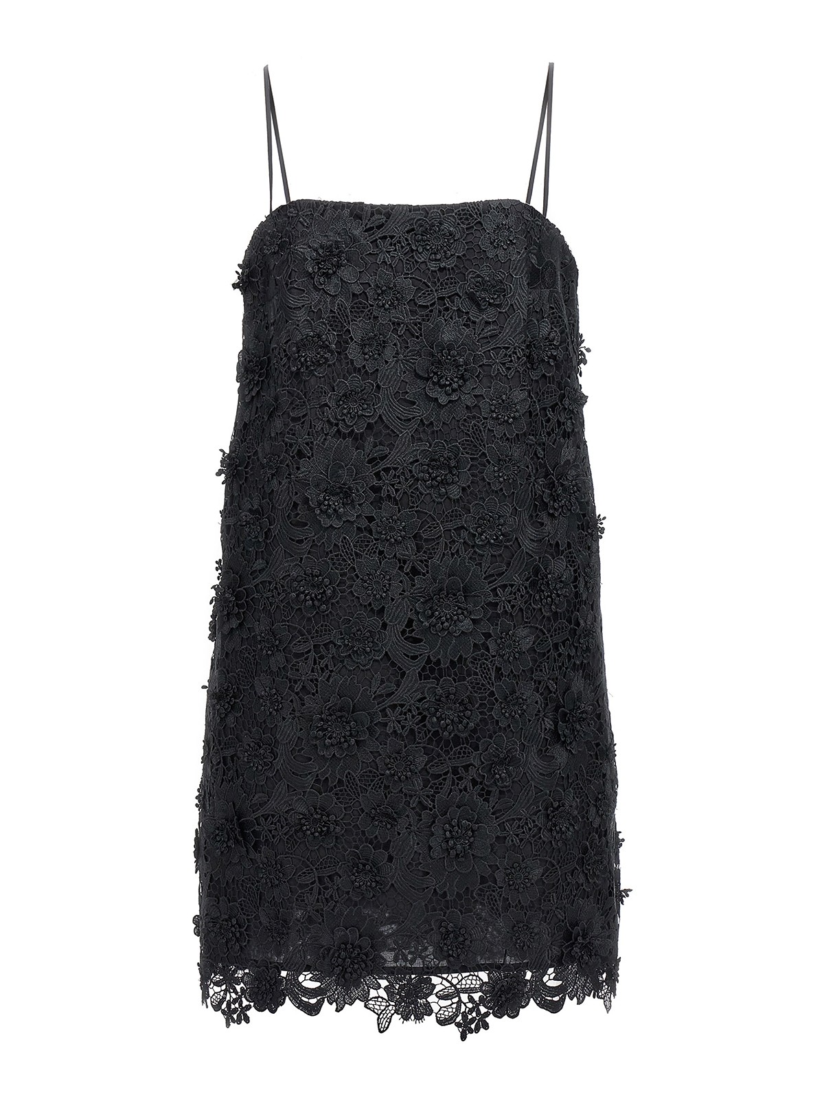Shop Zimmermann Lace Dress In Black
