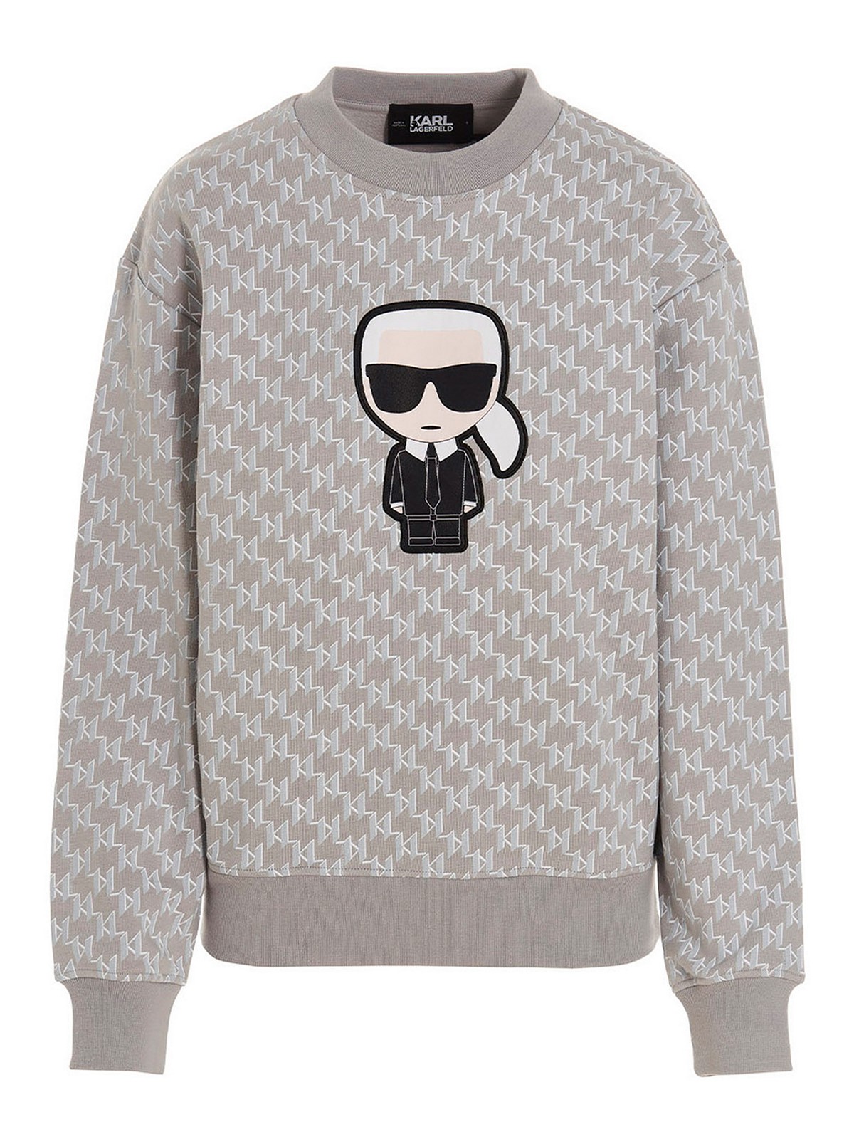 Karl lagerfeld ikonik on sale sweatshirt