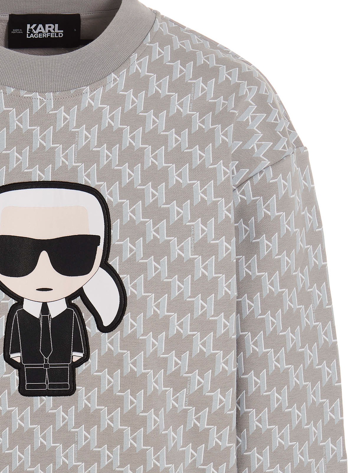 Karl Lagerfeld ikonik karl sweatshirt - Grey | 220W188471241