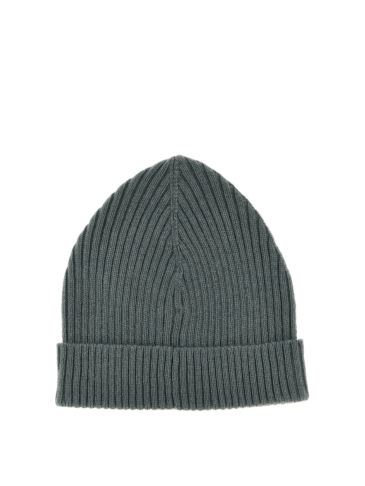 Shop Brioni English Ribbed Beanie In Verde