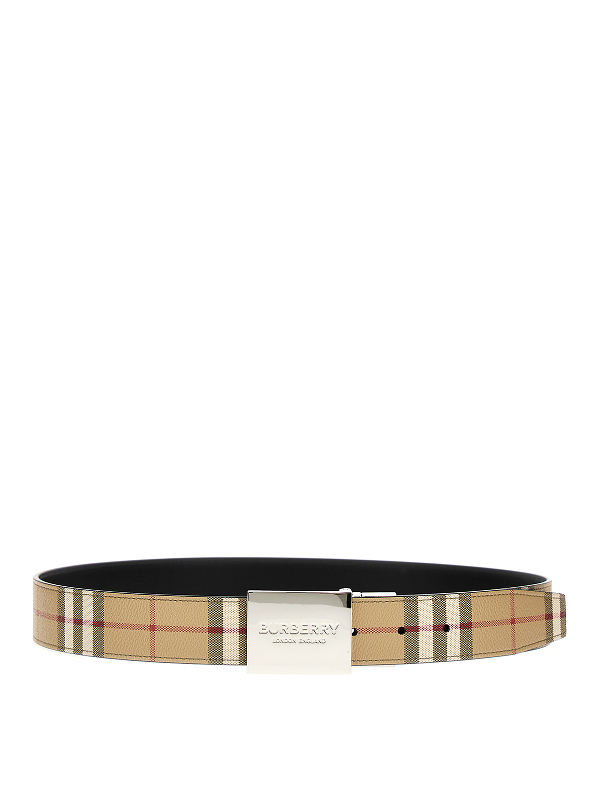 Belts Burberry - Check print belt - 8069856