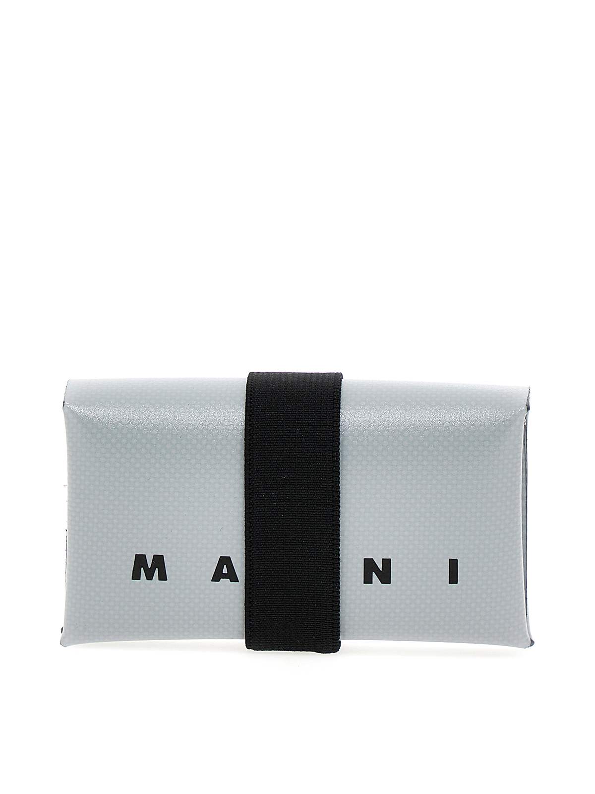 Marni Logo Wallet In Grey