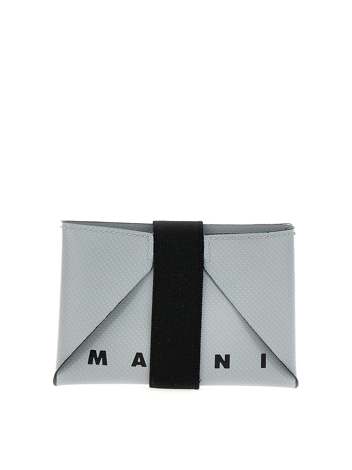 Marni Two-color Logo Wallet In Multicolour