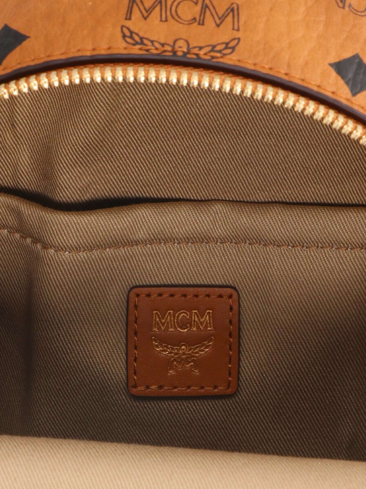 Shop Mcm Backpack In Marrón