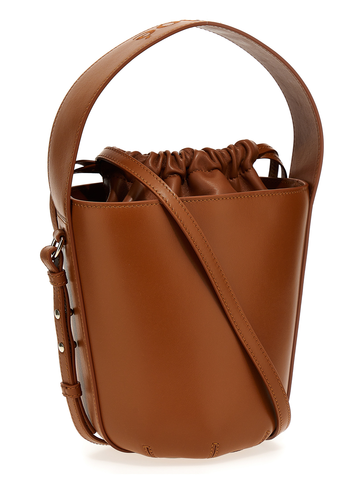Chloé クロエ　センス　バゲットバック　ブラウン 即納】CHLOE クロエ 'CHLOE SENSE' バケットバッグ (Chloe