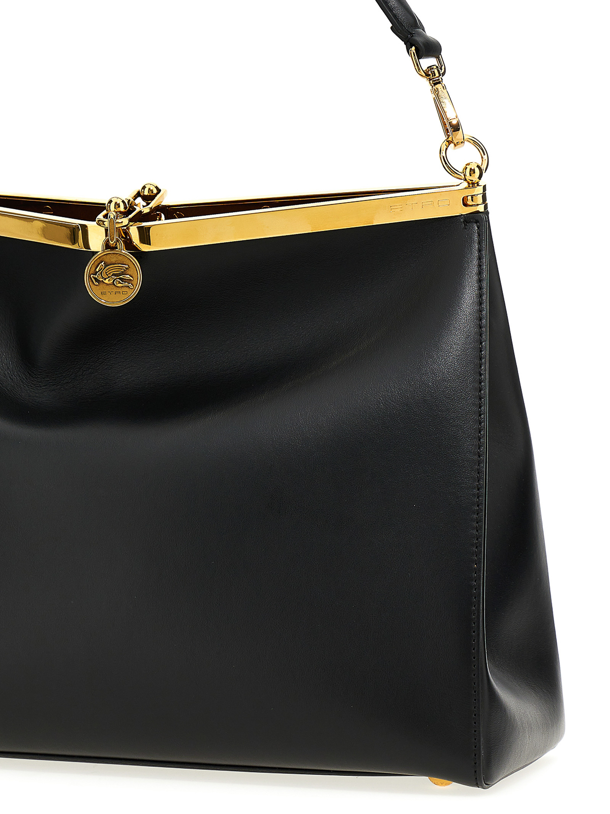 Medium vela leather shoulder bag - Etro - Women