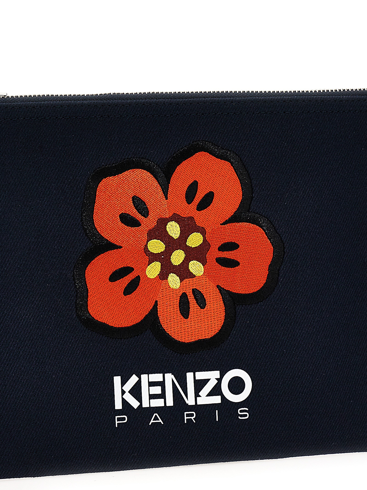 Kenzo boke flower clutch - Blue - Women|FD65PM902F3476