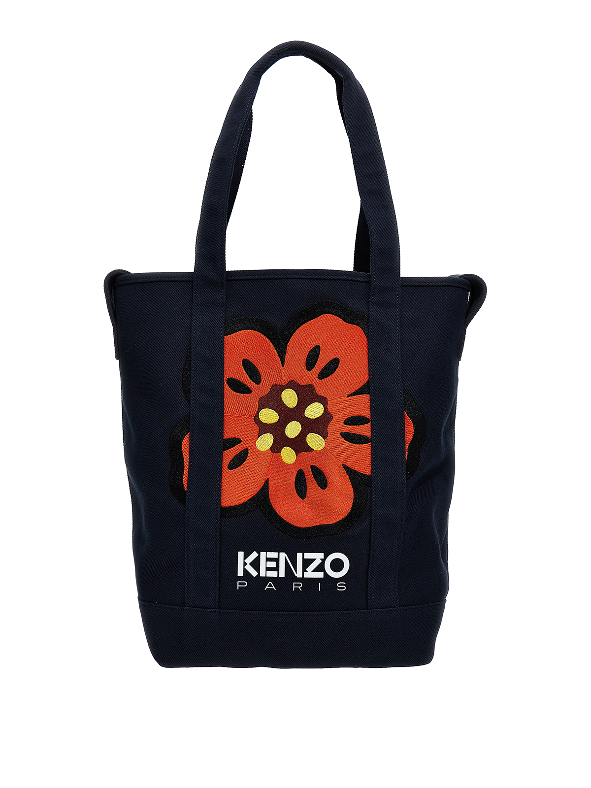 Shop Kenzo Boke Flower Shopping Bag In Blue