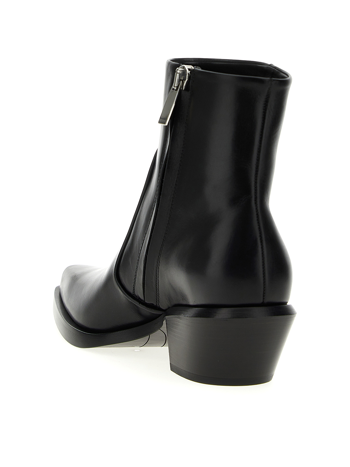 Off-White - Men's Ankle boots - Black - OMID018S23LEA0011010