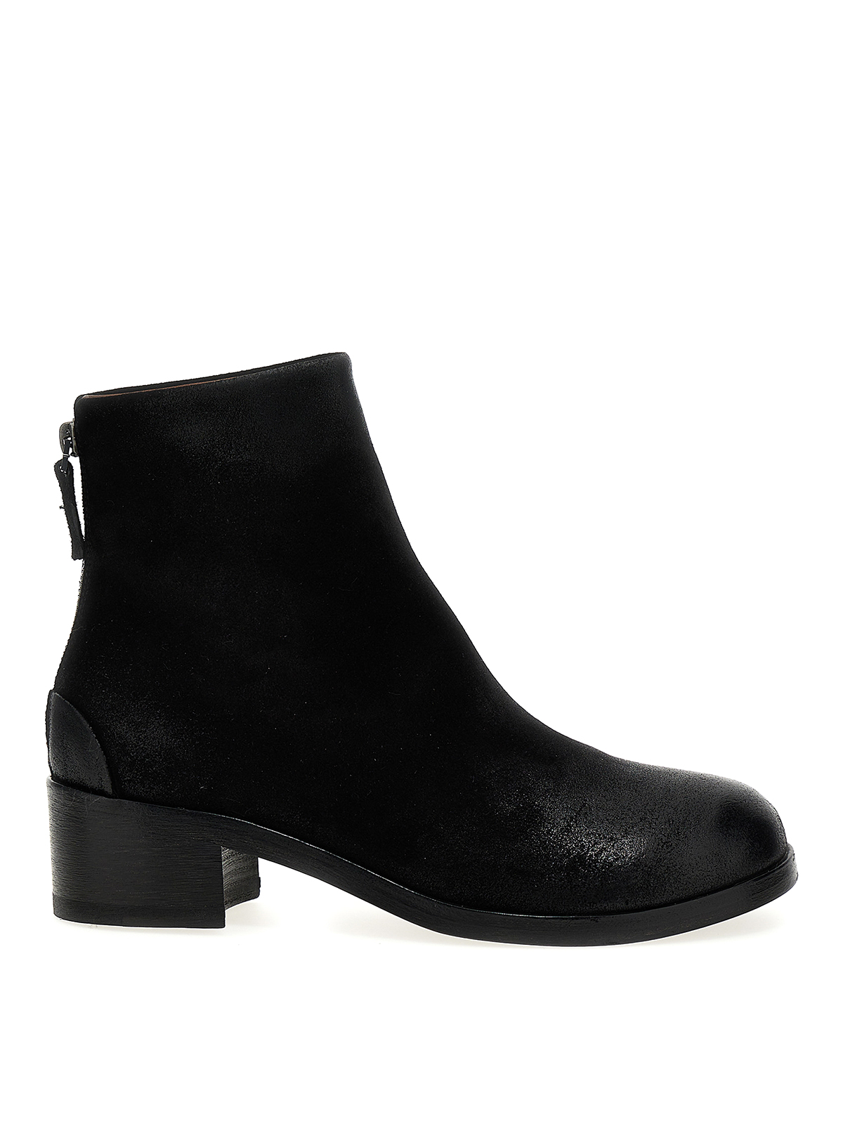 Marsèll Listo Suede Ankle Boots In Negro