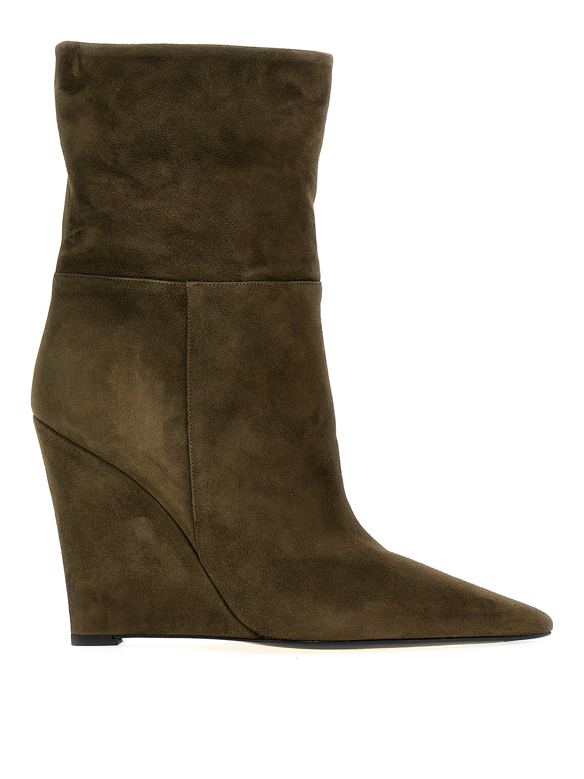 Alevì Milano Bay Ankle Boots In Green