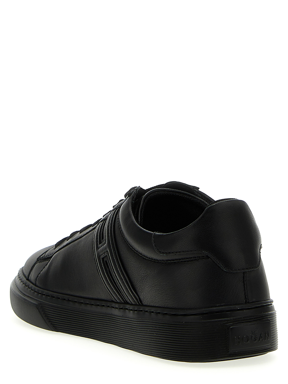 Shop Hogan H365 Sneakers In Black