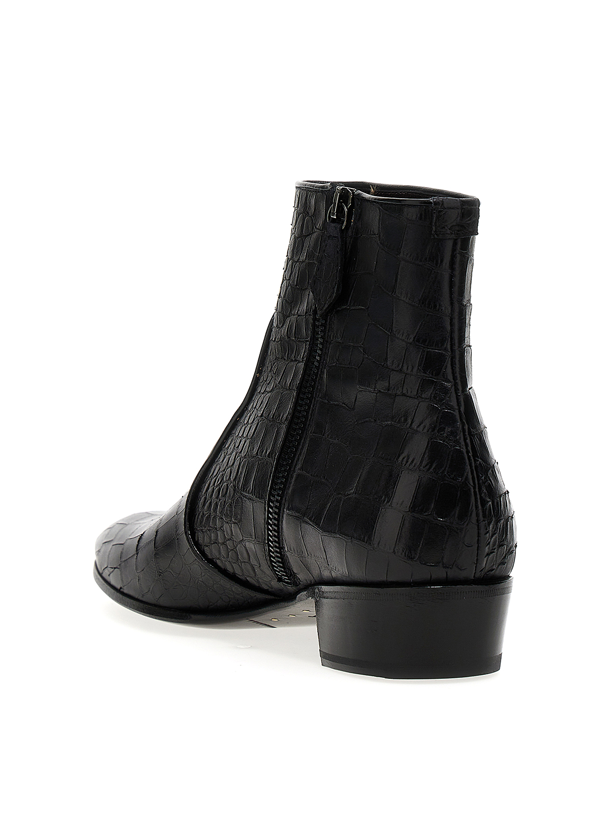 Shop Lidfort Louisiana Ankle Boots In Negro