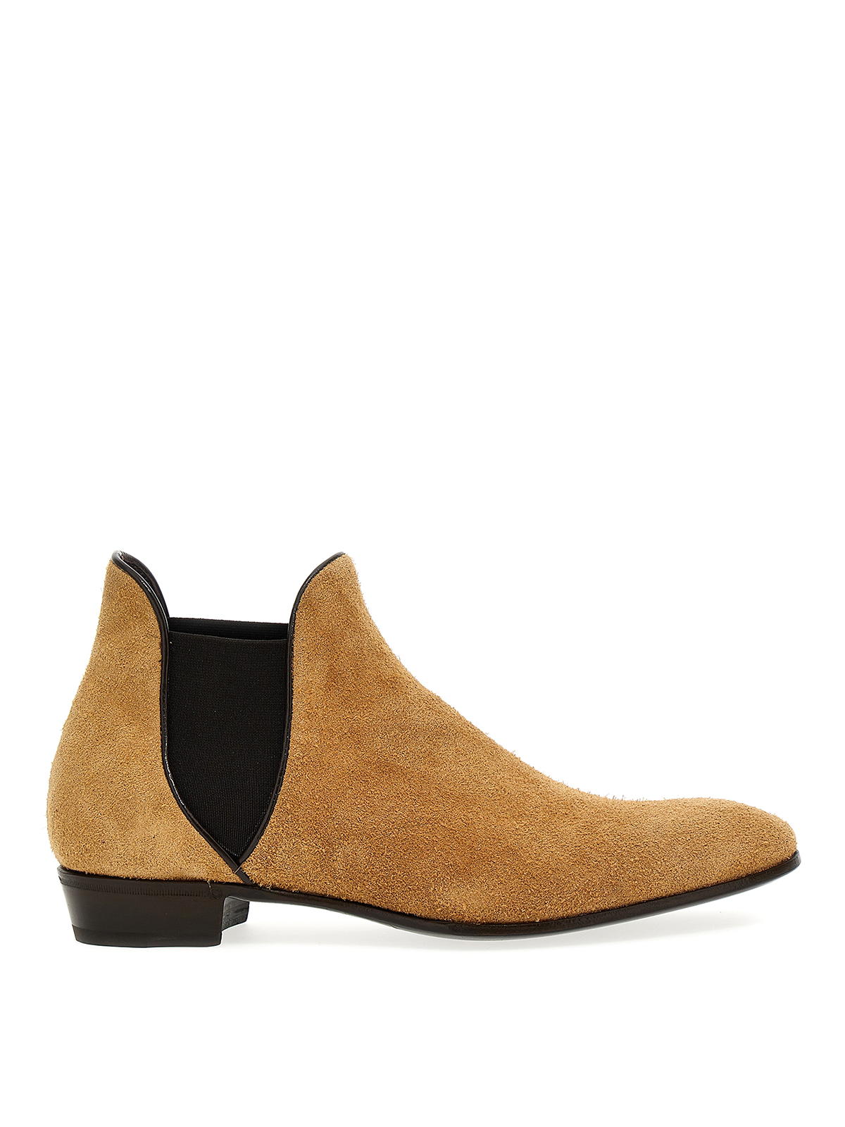 Shop Lidfort Desert Enamel Ankle Boots In Brown