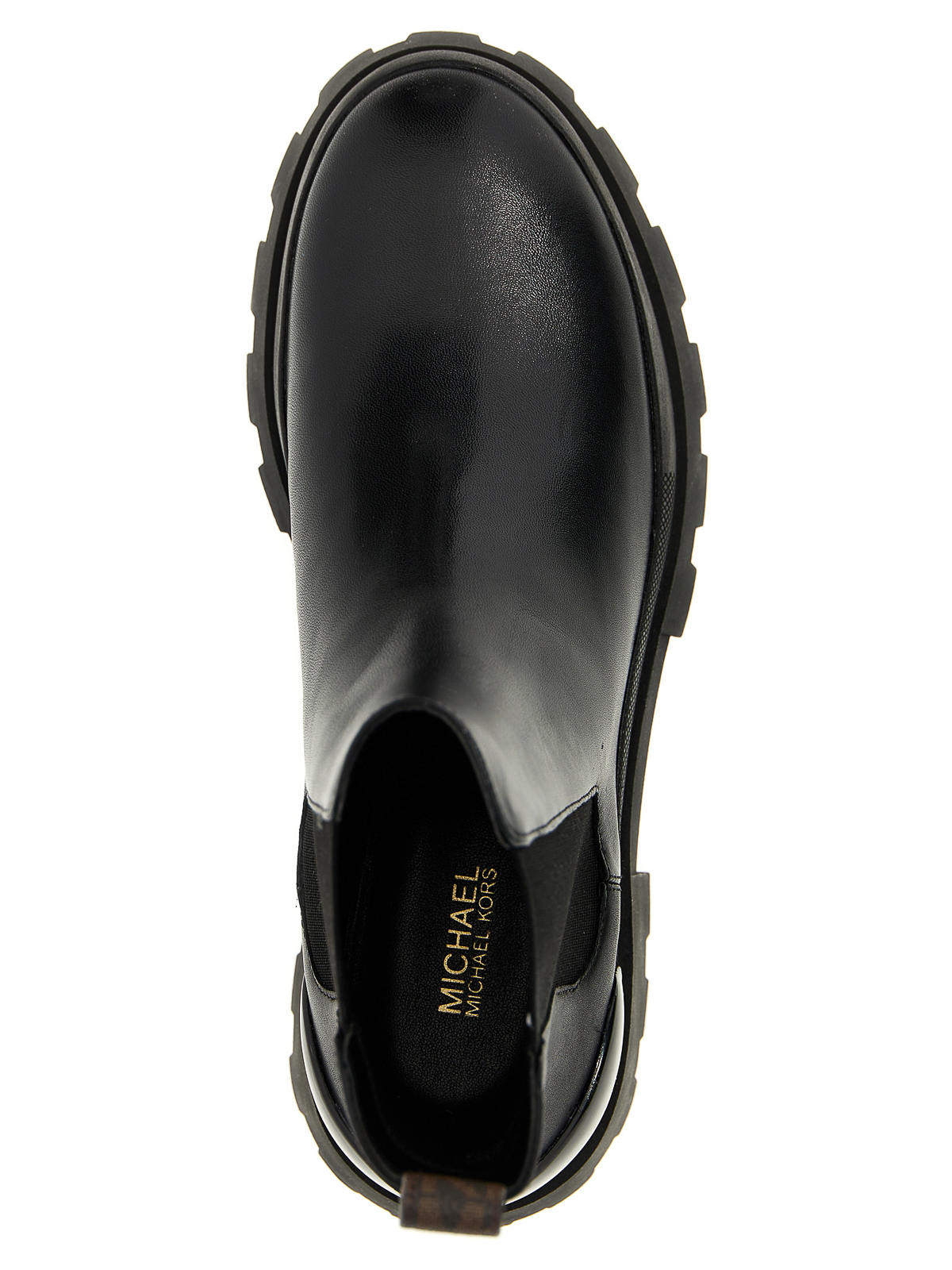 Shop Michael Kors Chelsea Boots In Black