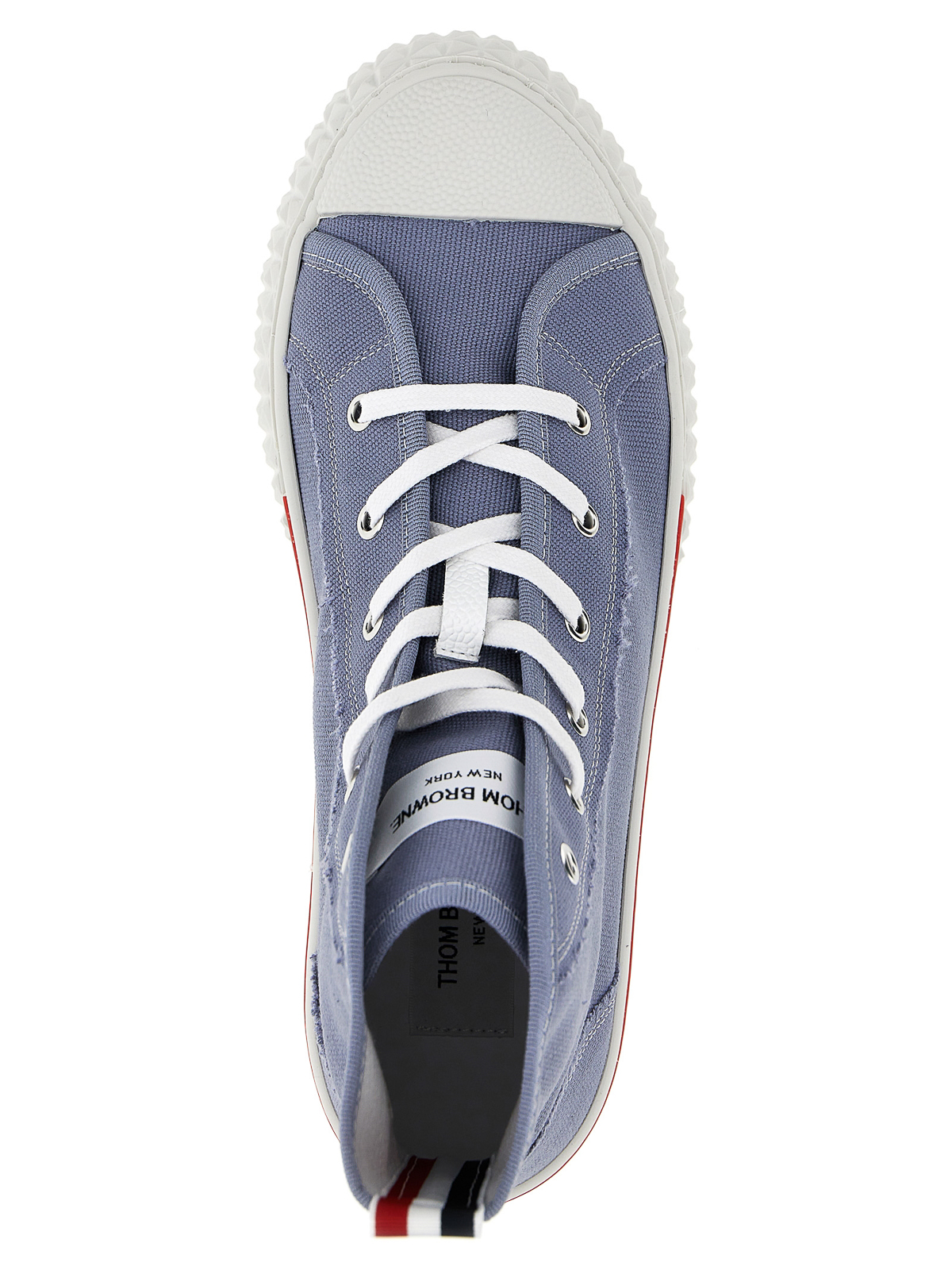スニーカー THOM BROWNE 'Collegiate' sneakers Light Blue MFD243BF0102 Thom Browne collegiate sneakers - Light Blue | MFD243BF0102440