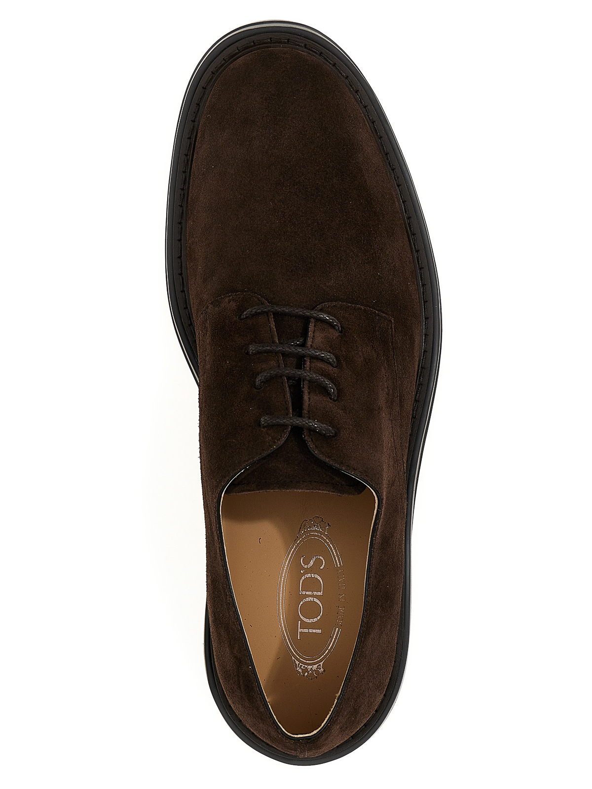 Shop Tod's Zapatos Con Cordones - Marrón In Brown