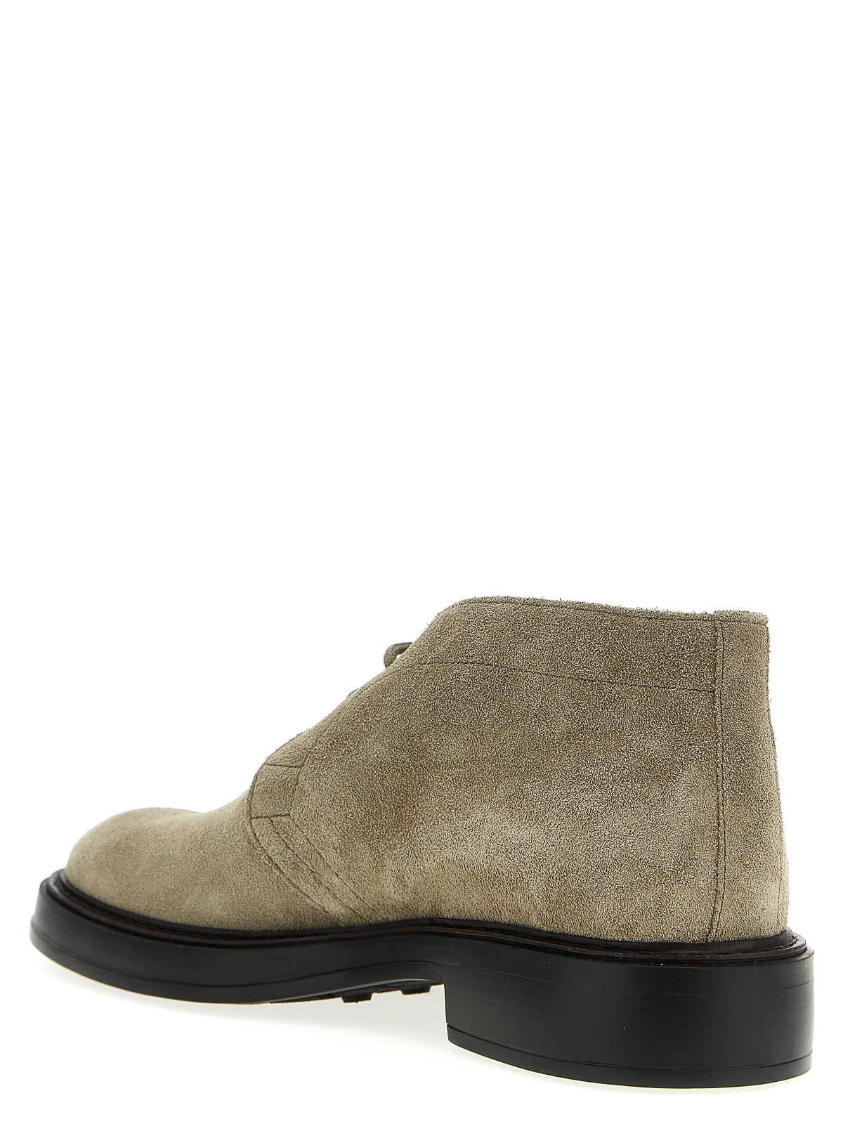 Shop Tod's Suede Boots In Beis
