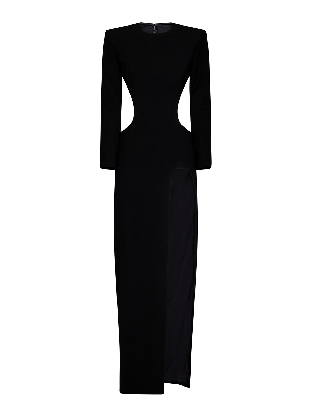 Monot Mônot Woman Maxi Dress Black Size 6 Triacetate, Polyester