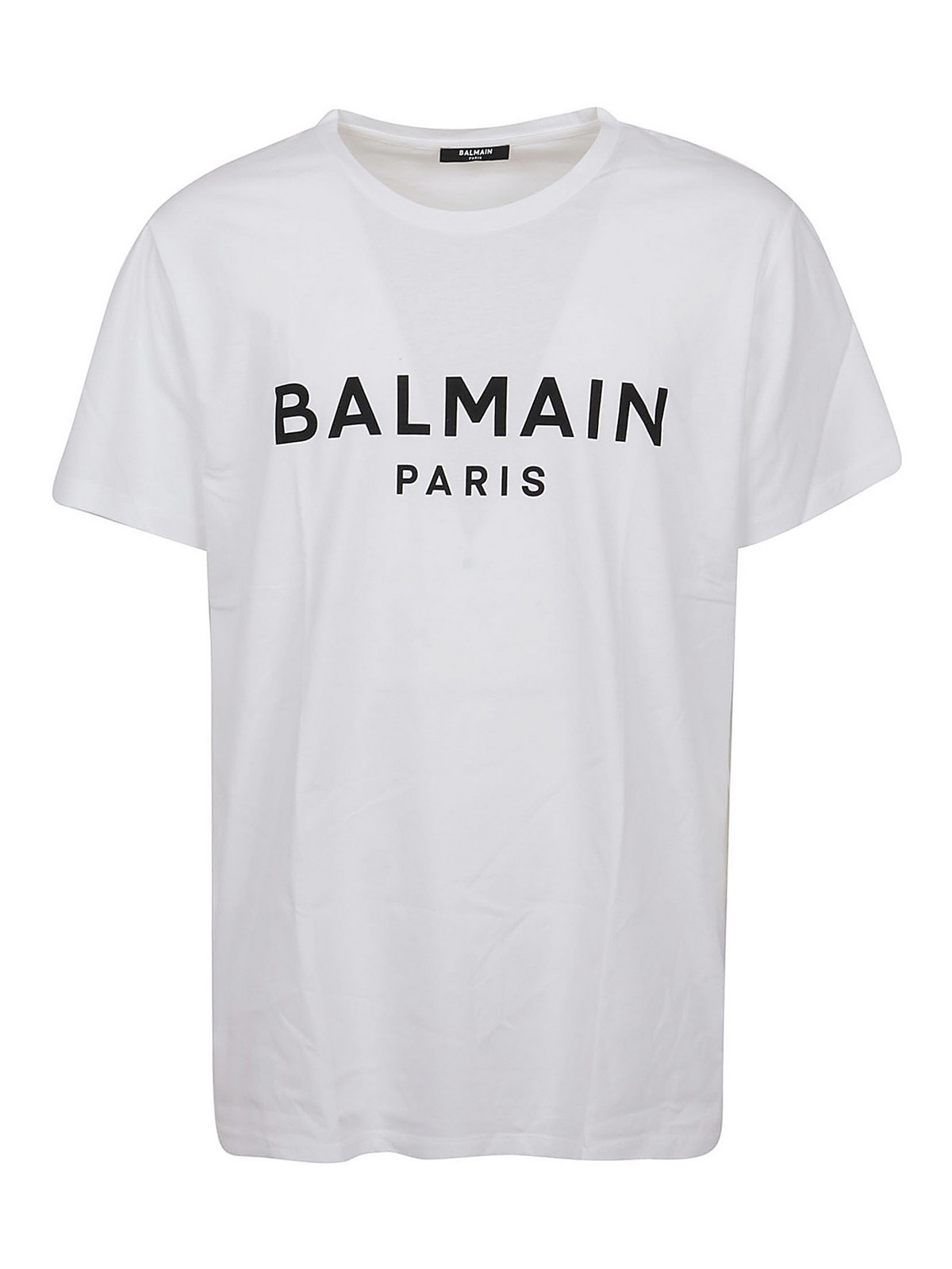Tシャツ・カットソー BALMAIN BALMAIN PRINT T-SHIRT - REG FIT (FH1EG000 BB73GAB) T-shirt with Balmain Paris print - Men | BALMAIN