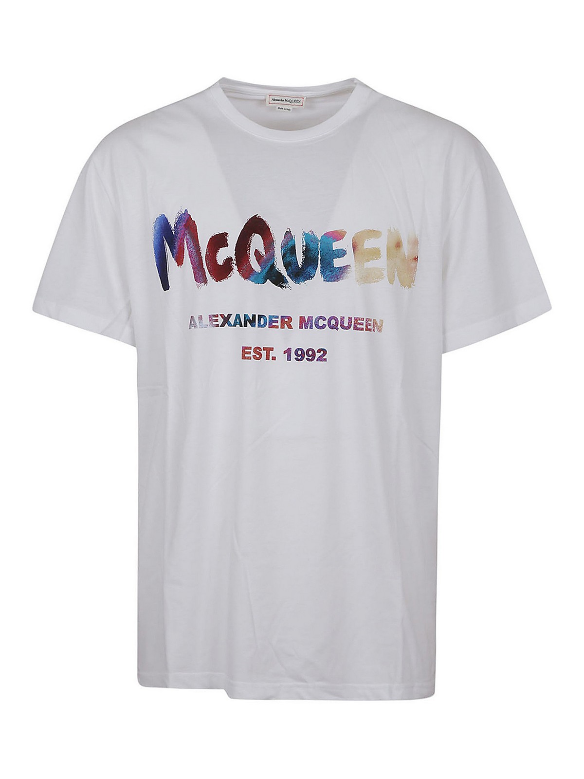 Alexander Mcqueen T-shirt - White - Men | 750667QVZ140900 Alexander Mcqueen T-shirt - White - Men | 750667QVZ140900