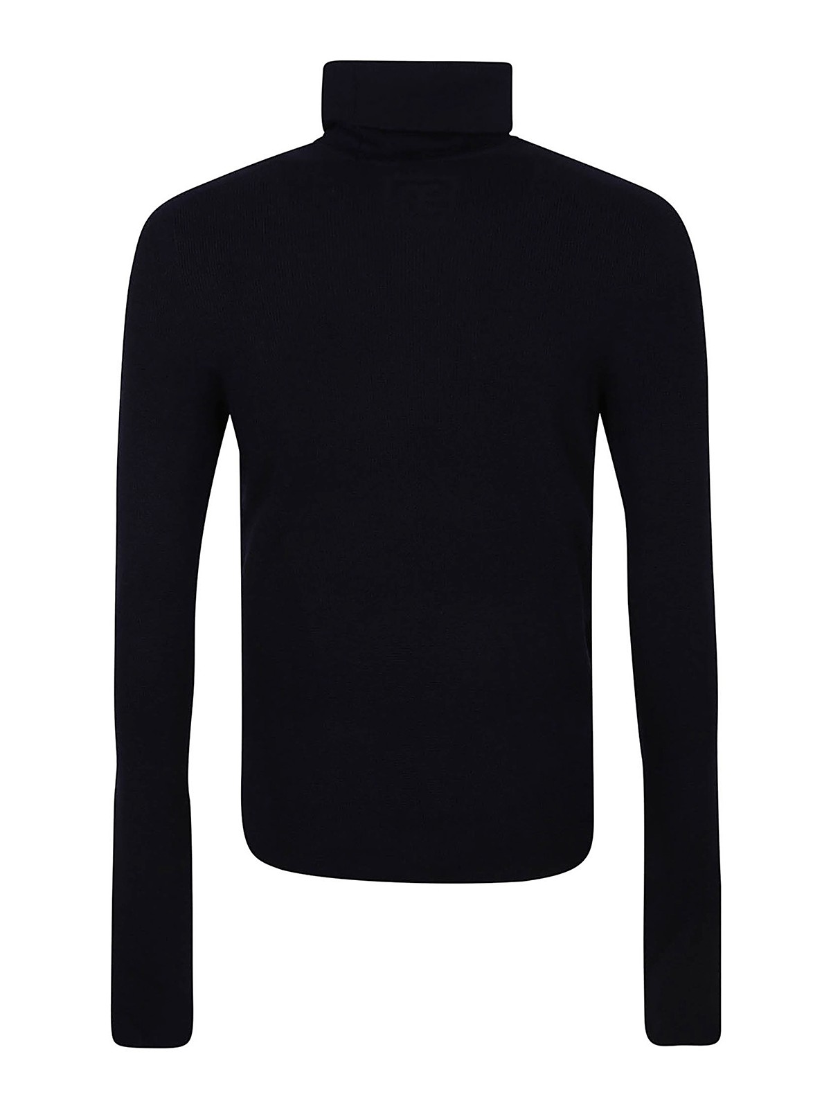 Shop Balmain Pb Wool Turtleneck Sweater In Light Beige